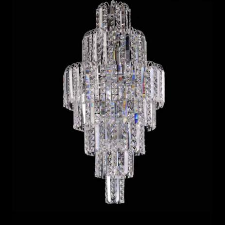 Lustre Clássico em Cristal 8 Lâmpadas 90 cm x 45 cm - Not defined Menor preço em Lustre Clássico em Cristal 8 Lâmpadas 90 cm x 45 cm - Not defined