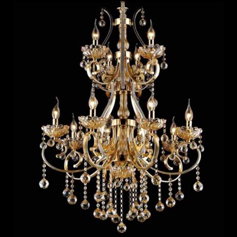 Lustre Clássico em Cristal Folheado a Ouro 12 Lâmpadas 150 cm x 80 cm - Prime home decor Menor preço em Lustre Clássico em Cristal Folheado a Ouro 12 Lâmpadas 150 cm x 80 cm - Prime home decor