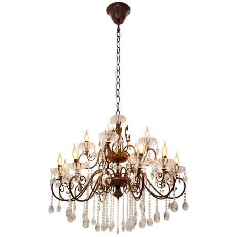Lustre Clássico Kasan Cristal Legítimo 15 Braços Café St915 - Starlumen Menor preço em Lustre Clássico Kasan Cristal Legítimo 15 Braços Café St915 - Starlumen
