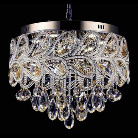 Lustre Contemporâneo em Cristal 6 Lâmpadas 50 cm x 50 cm - Prime home decor Menor preço em Lustre Contemporâneo em Cristal 6 Lâmpadas 50 cm x 50 cm - Prime home decor