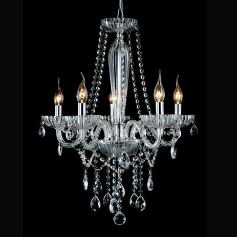 Lustre de Cristal Anjou Candelabro Transparente 55X68CM JF013A 5xE14 Bella - Bella iluminação Menor preço em Lustre de Cristal Anjou Candelabro Transparente 55X68CM JF013A 5xE14 Bella - Bella iluminação