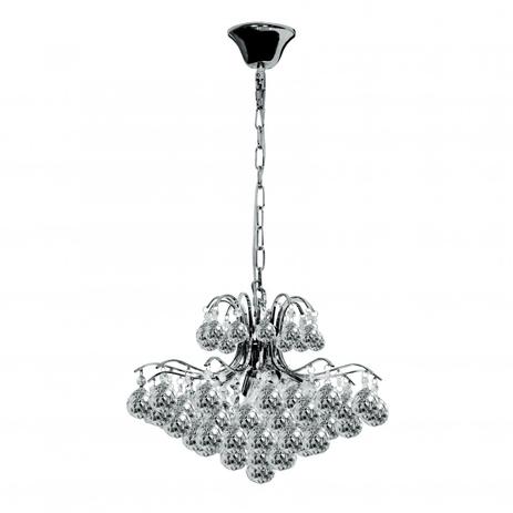 Lustre de Cristal Cascata para 3 Lâmpadas Inpistoia Luciin P Cromado/Translúcido é boa?