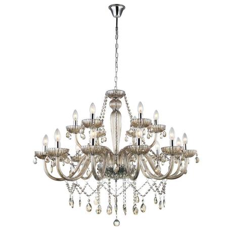 Lustre de Vidro Anjou 82cmx100cm Bella Iluminação Champagne Menor preço em Lustre de Vidro Anjou 82cmx100cm Bella Iluminação Champagne