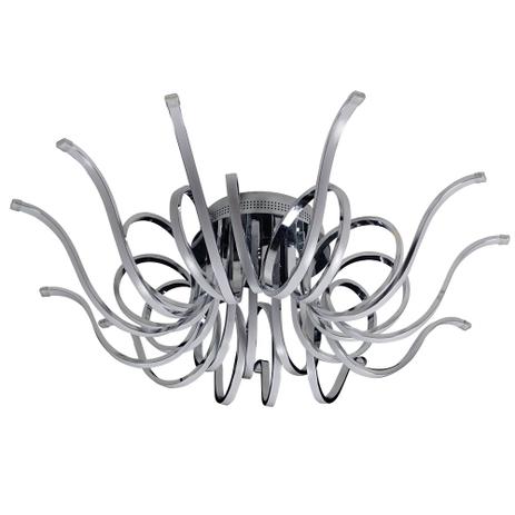 Lustre LED Alumínio Prateado Aranha Pendente Dimmer 8LP-14 Luz 4200k 250 watts - Controle Remoto - Guardian Menor preço em Lustre LED Alumínio Prateado Aranha Pendente Dimmer 8LP-14 Luz 4200k 250 watts - Controle Remoto - Guardian