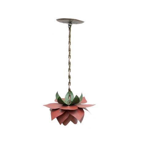 Lustre Para Quarto Pequeno de Ferro Artesanal Rustico 01 Boca com Flor - Libertas Rosas Artesanato Menor preço em Lustre Para Quarto Pequeno de Ferro Artesanal Rustico 01 Boca com Flor - Libertas Rosas Artesanato