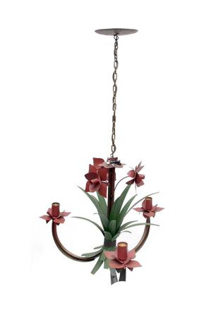 Lustre para Varanda com Flores Artesanal Rustico Decorativo - Libertas rosas artesanato Menor preço em Lustre para Varanda com Flores Artesanal Rustico Decorativo - Libertas rosas artesanato