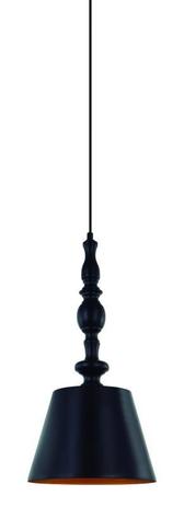 Lustre pendente adely alumínio 25 cm preto e dourado Menor preço em Lustre pendente adely alumínio 25 cm preto e dourado
