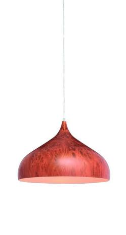 Lustre pendente adely alumínio decor madeira cereja 42 cm tulipa Menor preço em Lustre pendente adely alumínio decor madeira cereja 42 cm tulipa