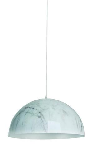 Lustre pendente adely alumínio decoração mármore 32 cm Menor preço em Lustre pendente adely alumínio decoração mármore 32 cm