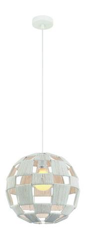 Lustre pendente adely alumínio e tecido branco redondo 36 cm Menor preço em Lustre pendente adely alumínio e tecido branco redondo 36 cm