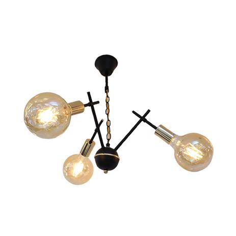 Lustre Pendente Aranha Preto com Detalhes Dourados - Hunter trade Menor preço em Lustre Pendente Aranha Preto com Detalhes Dourados - Hunter trade