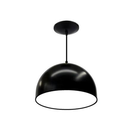 Lustre Pendente Argos Aluminio 1 Lampada E27 Preto/Branco - Ema lustres Menor preço em Lustre Pendente Argos Aluminio 1 Lampada E27 Preto/Branco - Ema lustres