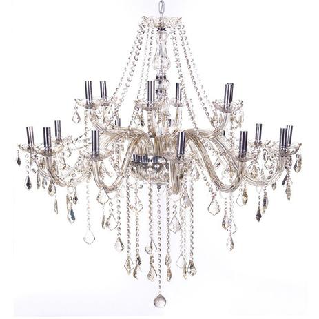 Lustre Pendente Arquitetizze Maria Thereza 18 Braços Champagne E14 Bivolt Menor preço em Lustre Pendente Arquitetizze Maria Thereza 18 Braços Champagne E14 Bivolt