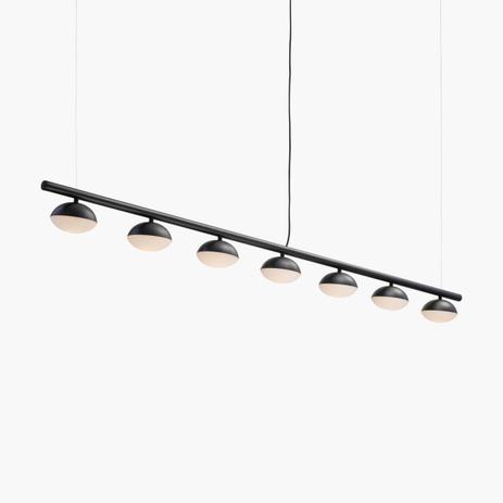Lustre Pendente Avelã T1800-7 Golden Art Menor preço em Lustre Pendente Avelã T1800-7 Golden Art
