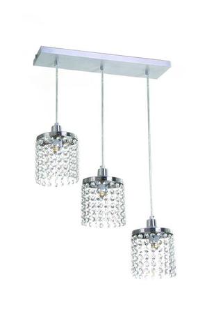 Lustre pendente cadence p/lamp g9 auremar Menor preço em Lustre pendente cadence p/lamp g9 auremar
