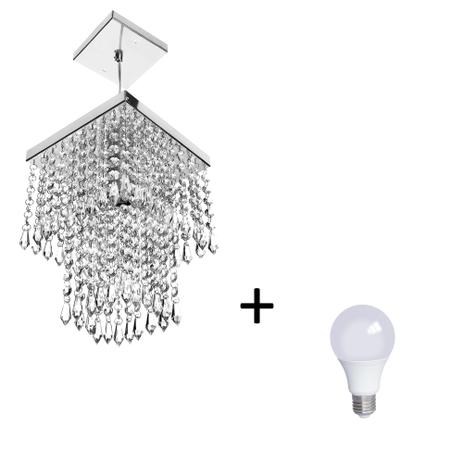 Lustre Pendente De Cristal Acrilico Marrycrilic com Lâmpada 6000K (Branca Fria) - Marryluz é ruim? Lustre Pendente De Cristal Acrilico Marrycrilic com Lâmpada 6000K (Branca Fria) - Marryluz é boa?