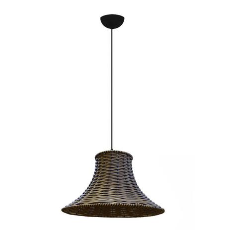 Lustre Pendente de Junco - Modelo Chapéu Chines - Modelo Avelã - Amandini é boa?