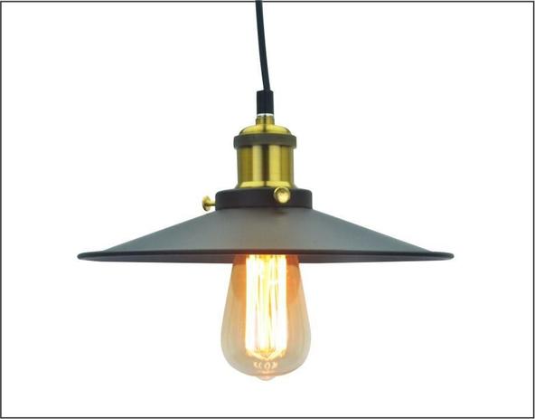 Lustre Pendente Industrial Retro Hall em Metal Pelegrin PEL- 032 Menor preço em Lustre Pendente Industrial Retro Hall em Metal Pelegrin PEL- 032