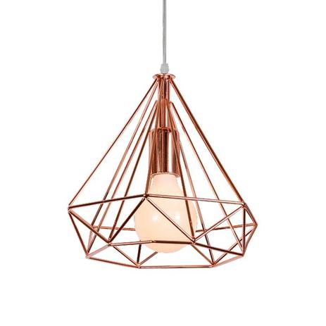 Lustre Pendente Llum Tetra Menor preço em Lustre Pendente Llum Tetra