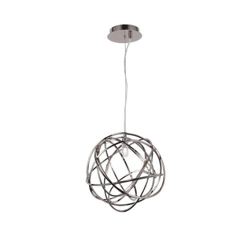 Lustre Pendente Luminária Area Gourmet Cozinha Bello 1L Metal Niquel - Chandelie Menor preço em Lustre Pendente Luminária Area Gourmet Cozinha Bello 1L Metal Niquel - Chandelie