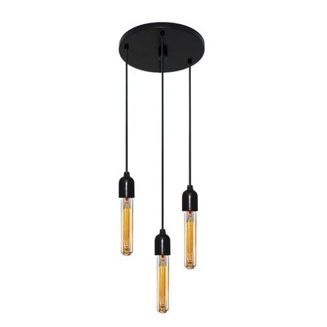 Lustre Pendente Luminaria Retro MD-4162/3 Suporte Para Lampada / Não Inclusa - Vivare iluminação é ruim? Lustre Pendente Luminaria Retro MD-4162/3 Suporte Para Lampada / Não Inclusa - Vivare iluminação é boa?