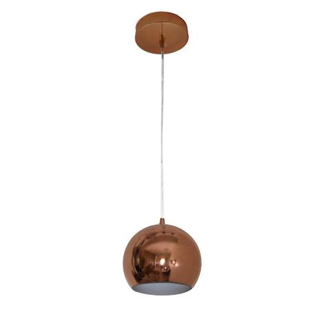 Lustre Pendente Na Cor Cobre Espelhado - Modelo Bolinha - Startec é boa?