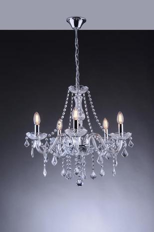 Lustre pendente nice 5 transparente startec Menor preço em Lustre pendente nice 5 transparente startec