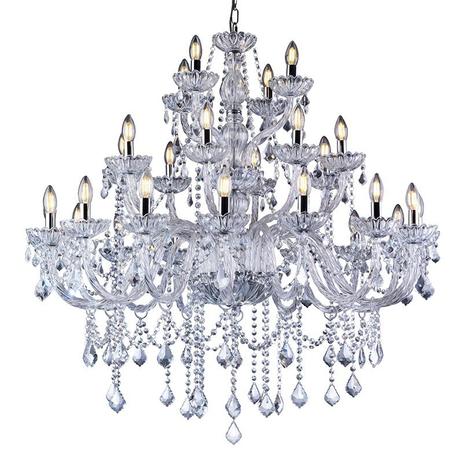 Lustre Pendente Startec Nice 28 Braços Transparente E14 Bivolt Menor preço em Lustre Pendente Startec Nice 28 Braços Transparente E14 Bivolt