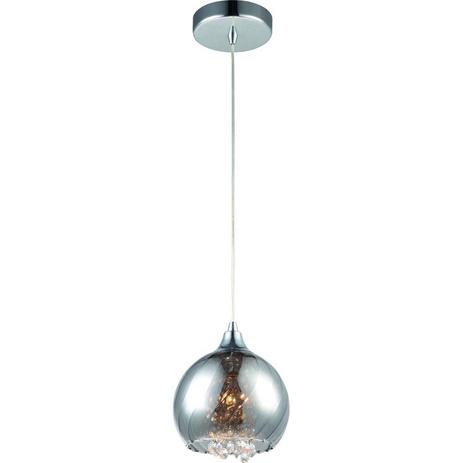 Lustre Pendente Taschibra Cúpula de Vidro Vittá Âmbar Menor preço em Lustre Pendente Taschibra Cúpula de Vidro Vittá Âmbar