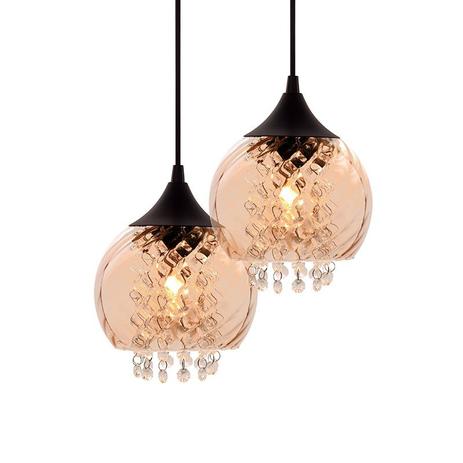 Lustre Pendente Taschibra Elisabeth 2 Rigato Menor preço em Lustre Pendente Taschibra Elisabeth 2 Rigato