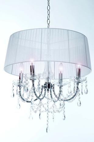 Lustre Pendente Vega Tecido Branco Arquitetizze Menor preço em Lustre Pendente Vega Tecido Branco Arquitetizze