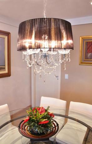 Lustre Pendente Vega Tecido Preto Arquitetizze Menor preço em Lustre Pendente Vega Tecido Preto Arquitetizze