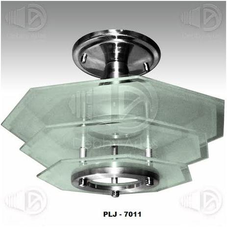 Lustre Plafon de Vidro Oitavado - Vidro Temperado - Debby Artes - Lustres debby artes é boa?