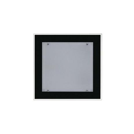 Lustre Plafon Para Sala / Cozinha / Banheiro /Quarto 30 cm x 30 cm - Preto - Lustres amandini é boa?