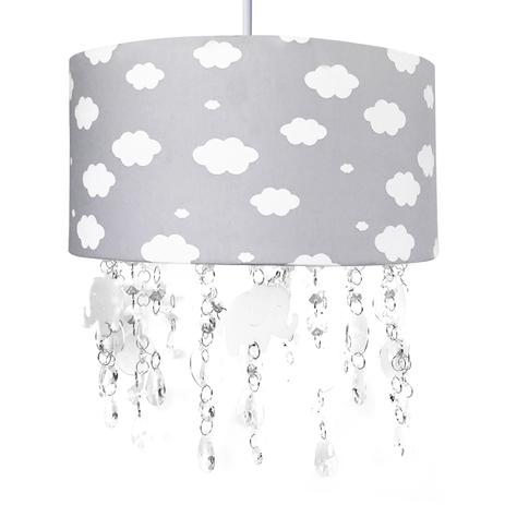 Lustre Tubular Cristais Nuvem Elefante Quarto Bebe Infantil Menino Menina Potinho De Mel Iluminacao Magazine Luiza