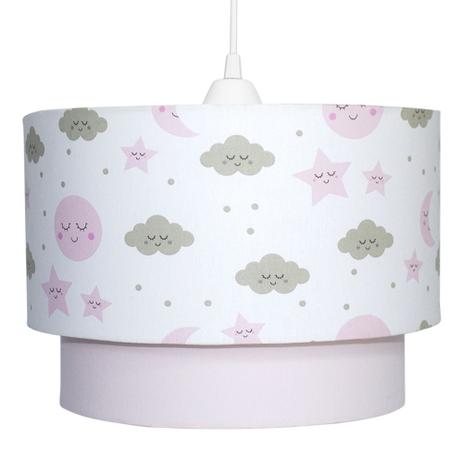 Lustre Tubular Duplo Chuva De Amor Rosa Quarto Bebe Infantil Menina Potinho De Mel Lustre Infantil Magazine Luiza