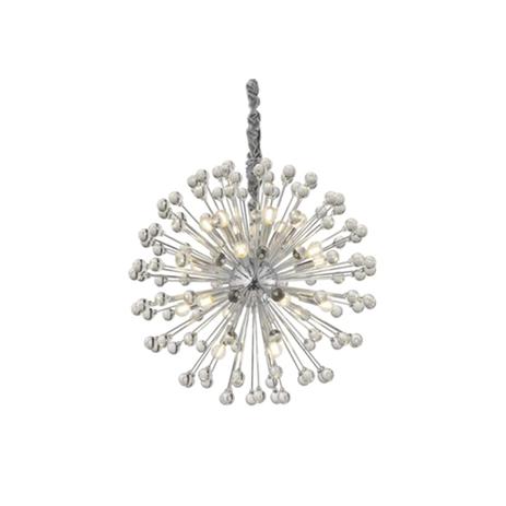 Lustre Wish Cromado para 21 Lâmpadas E14 Hevvy Menor preço em Lustre Wish Cromado para 21 Lâmpadas E14 Hevvy
