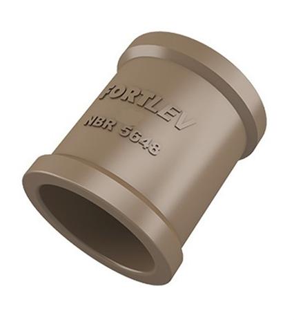Luva 40 x 40mm hidraulico - fortlev Menor preço em Luva 40 x 40mm hidraulico - fortlev