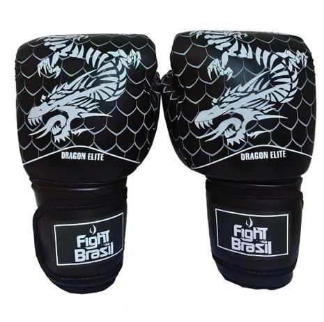 Luva Boxe Luva Muay Thai 10 Oz Fight Brasil Dragon Elite Menor preço em Luva Boxe Luva Muay Thai 10 Oz Fight Brasil Dragon Elite