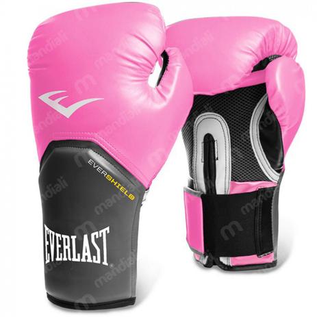 Luva Boxe pro Style Elite Training 8 Oz Rosa com Cinza - Everlast Menor preço em Luva Boxe pro Style Elite Training 8 Oz Rosa com Cinza - Everlast