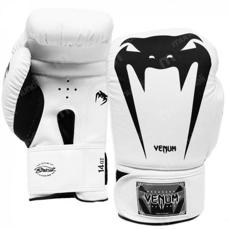 Luva Boxe Venum Giant Brasil Branca 14 Oz Menor preço em Luva Boxe Venum Giant Brasil Branca 14 Oz