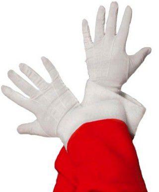 Luva Branca do Papai Noel Par - Bazar é ruim? Luva Branca do Papai Noel Par - Bazar é boa?