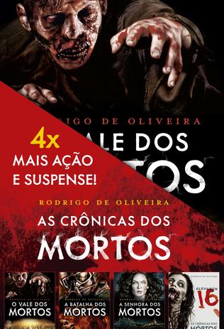 Luva - crônicas dos mortos + 5 livros Menor preço em Luva - crônicas dos mortos + 5 livros