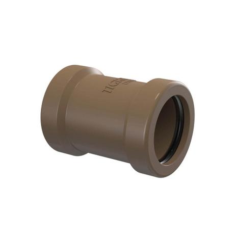 Luva de Correr para Tubo Soldável 25mm Marrom - Tigre Menor preço em Luva de Correr para Tubo Soldável 25mm Marrom - Tigre
