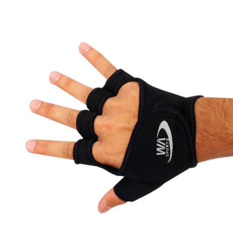 Luva de halteres para academia musculação WA neoprene - Unissex - Triatleta Menor preço em Luva de halteres para academia musculação WA neoprene - Unissex - Triatleta