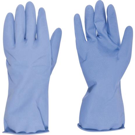 Luva de látex com forro M azul - Nove54 é boa?