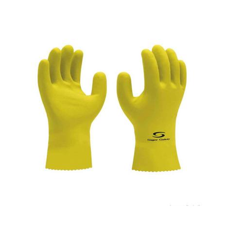 Luva de látex Household tamanho G CA 33326 amarela Super Safety Menor preço em Luva de látex Household tamanho G CA 33326 amarela Super Safety