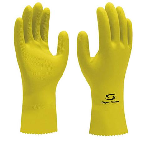 Luva de Latex Natural Forrada Tam. G Super Safety - Supersafety Menor preço em Luva de Latex Natural Forrada Tam. G Super Safety - Supersafety