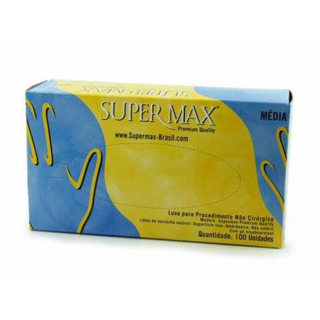 Menor preço em Luva de Látex Para Procedimento Supermax M