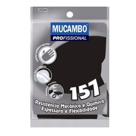 Luva de Latex Preta M - Mucambo Menor preço em Luva de Latex Preta M - Mucambo